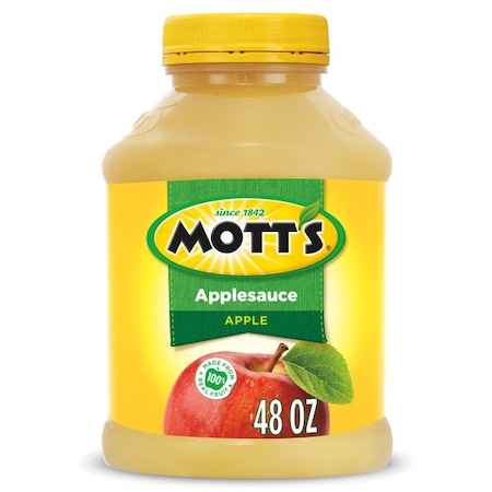 Mott's Applesauce 48 Oz. Plastic Jar, PK8